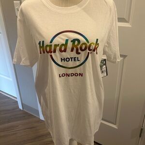 HARD ROCK LONDON PRIDE TSHIRT MEDIUM NEW with Tags
